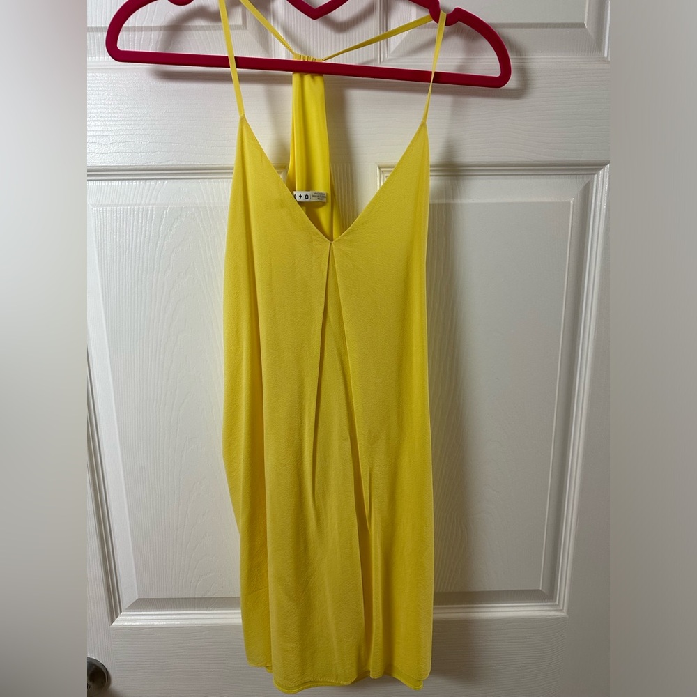 Alice & Olivia Yellow dress XS